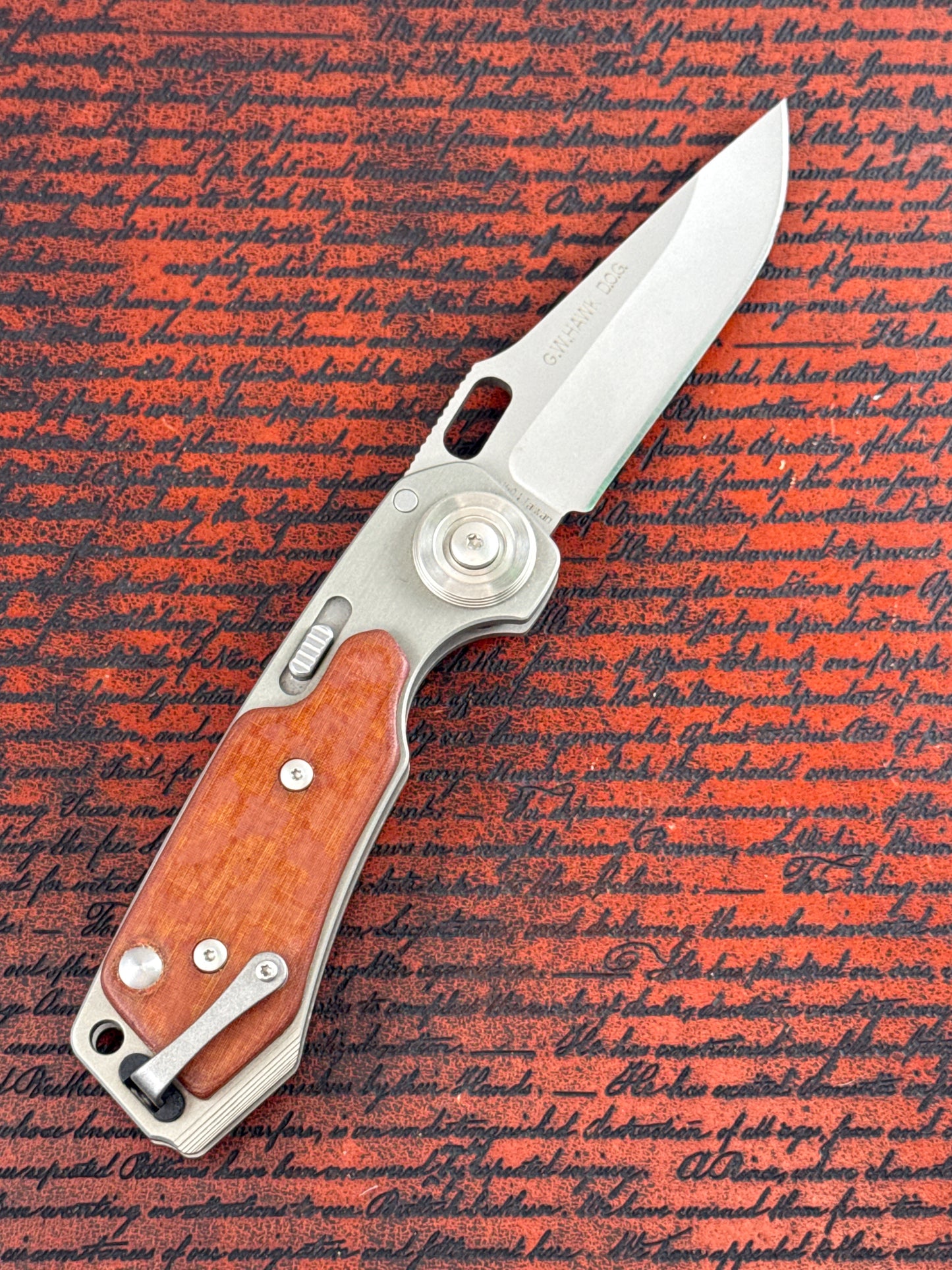 Crkt Hawk D.O.G ( Like new with Box )