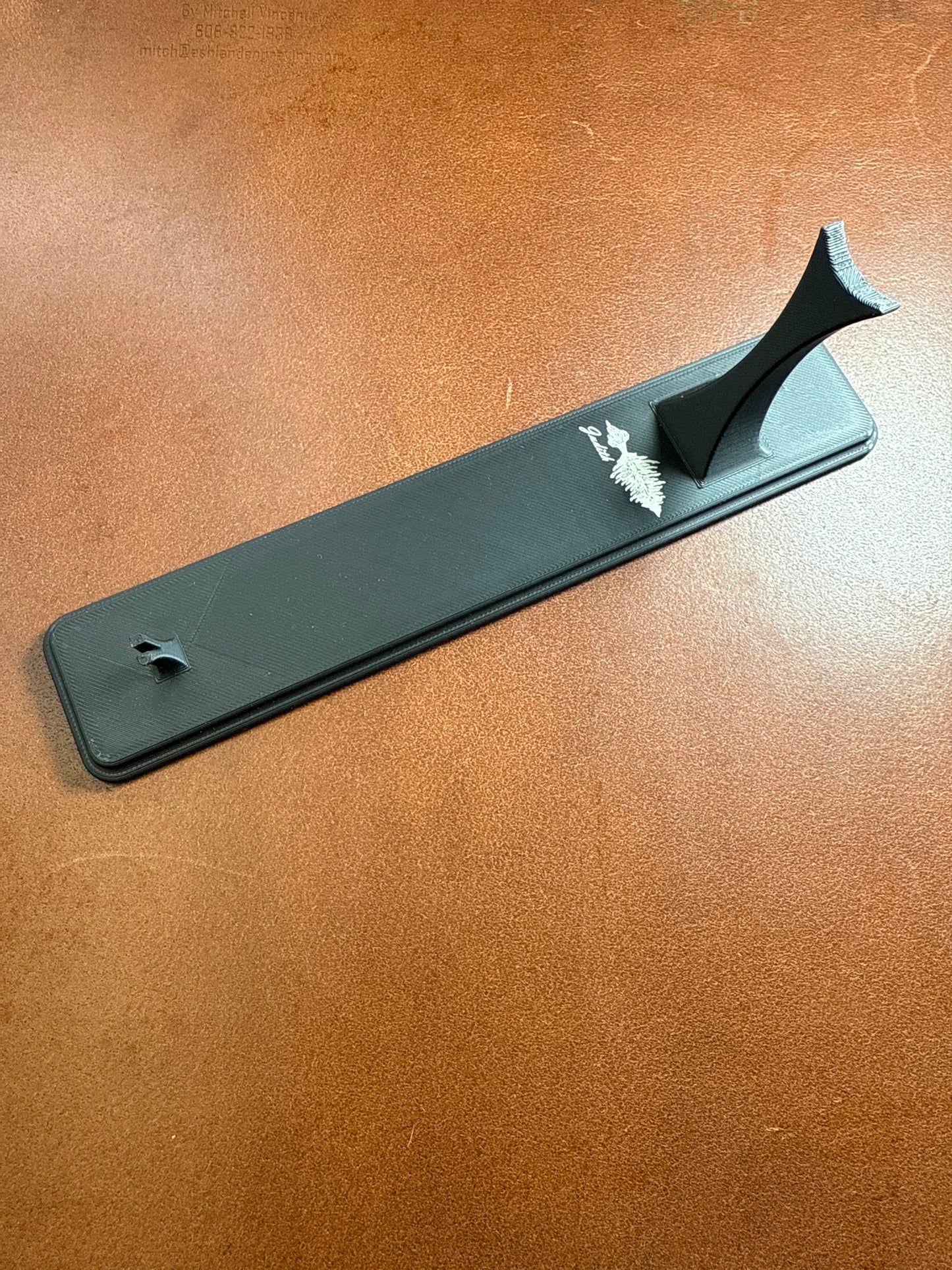 3D printed single knife rest