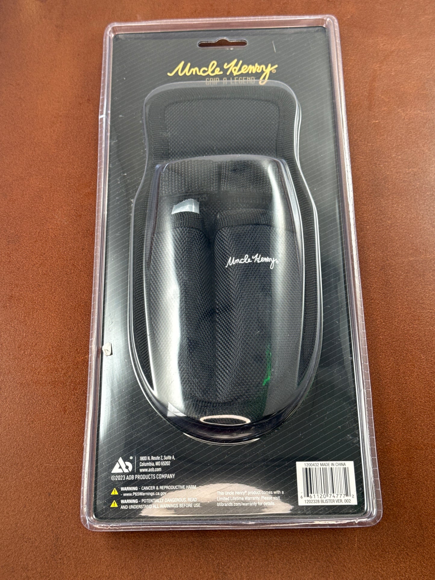 Uncle Henry two pack ( New in OG packaging )