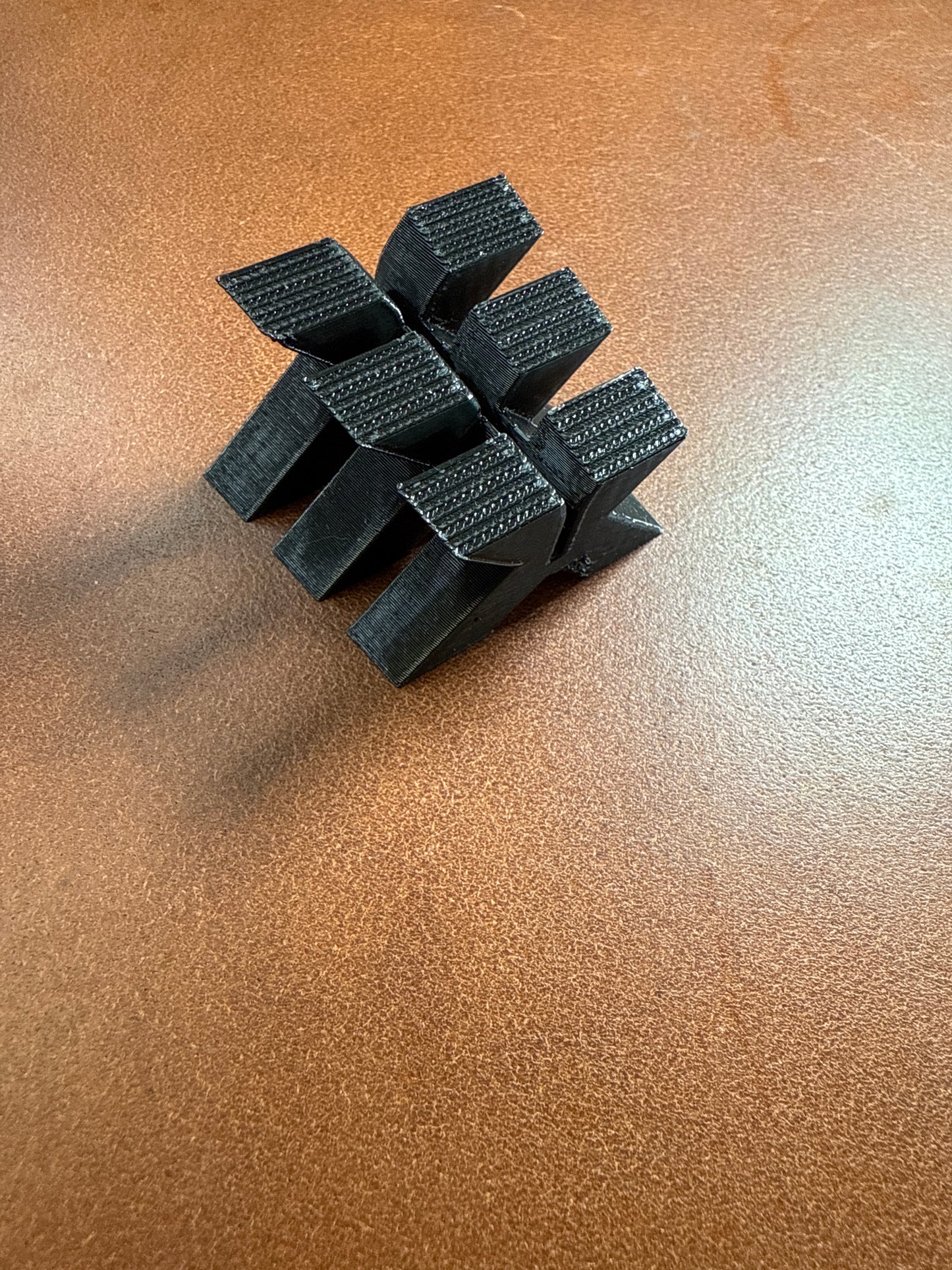 3D printed X single knife rest