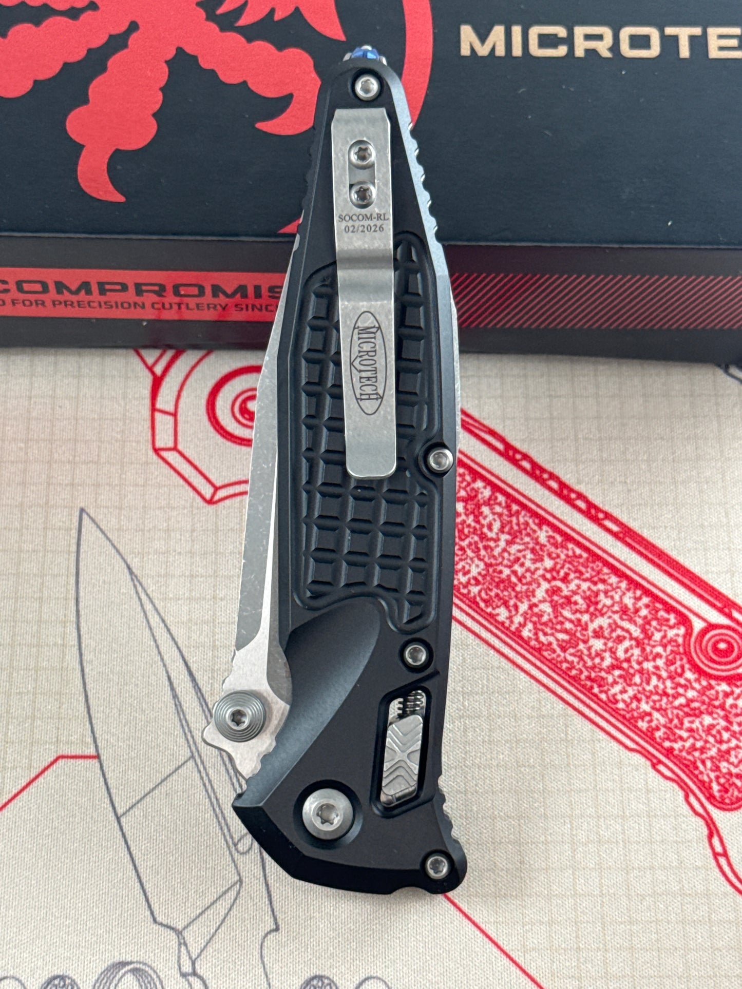 Microtech Socom Ram-Lok ( New with box )