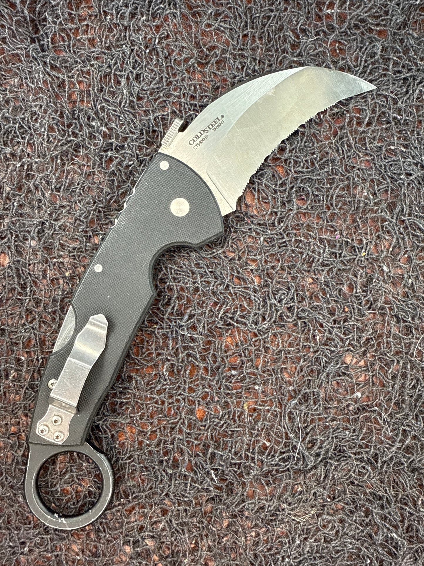 Cold steel tiger claw ( used ) without box