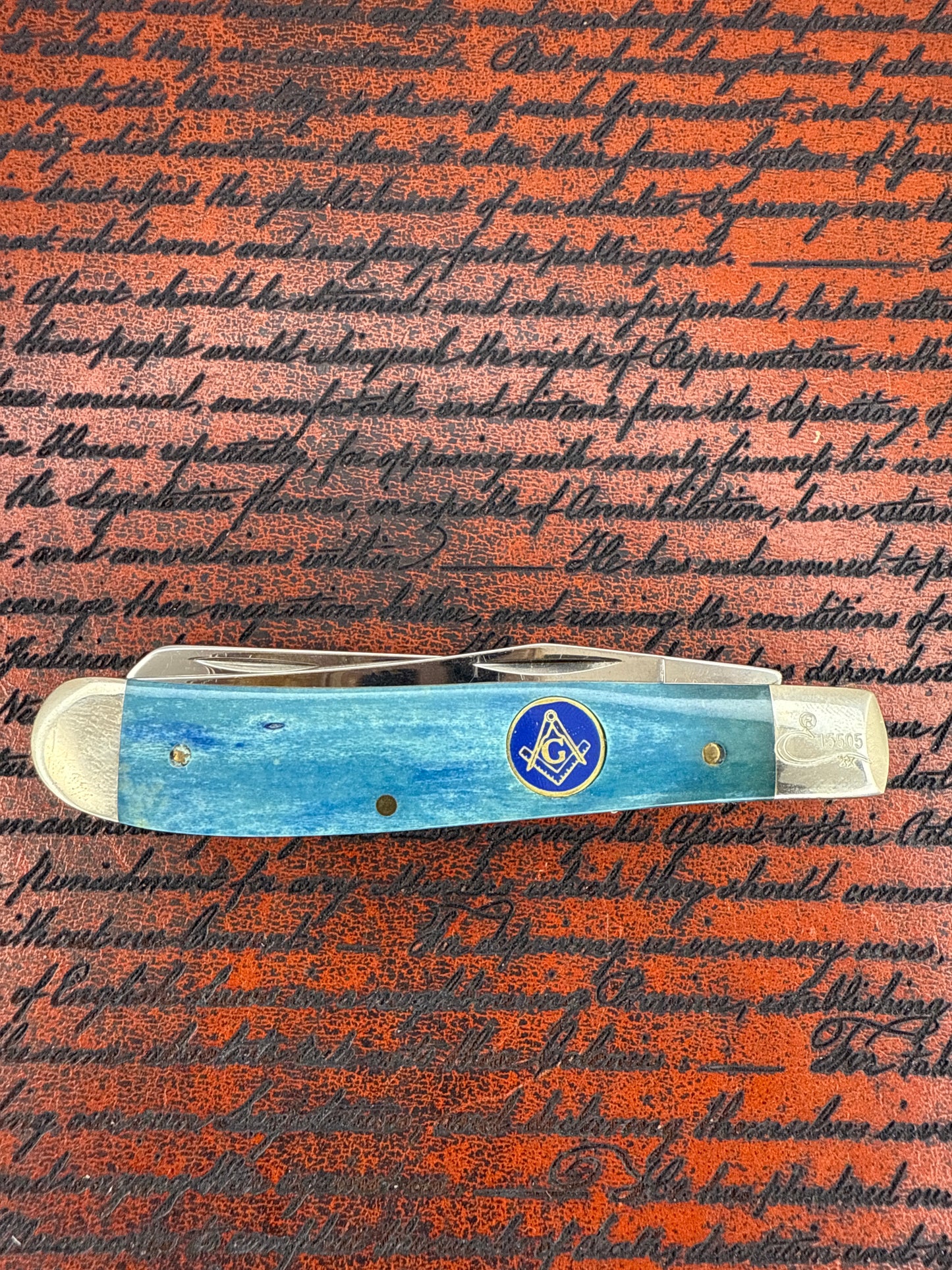 Case XX ( old ) blue Shriner