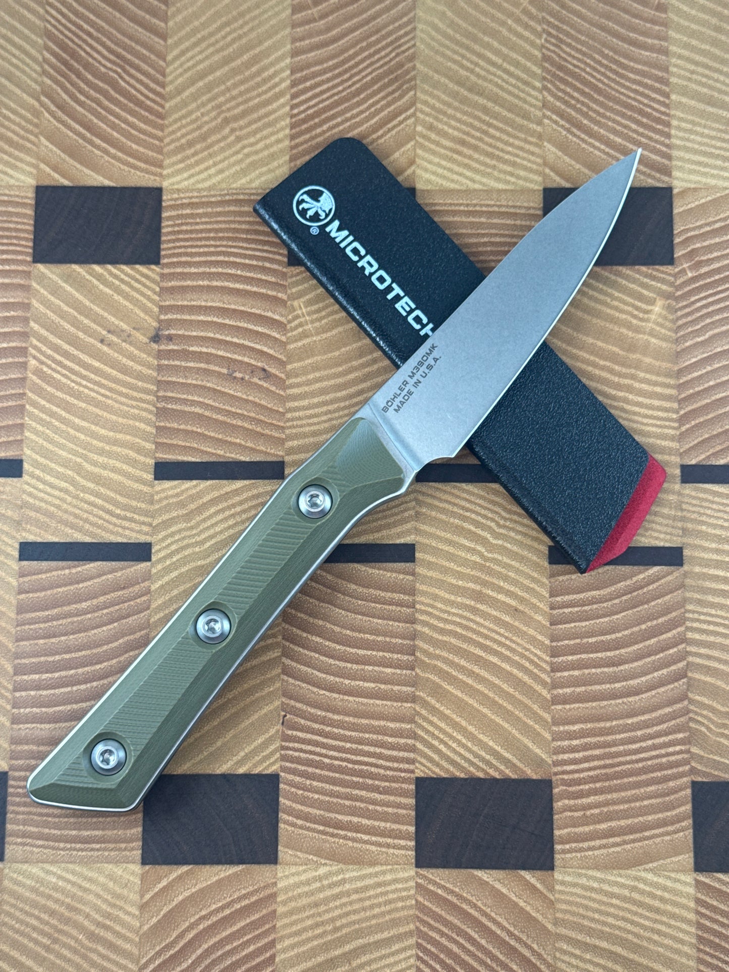 Microtech 3.5" Pairing knife ( New with Box )