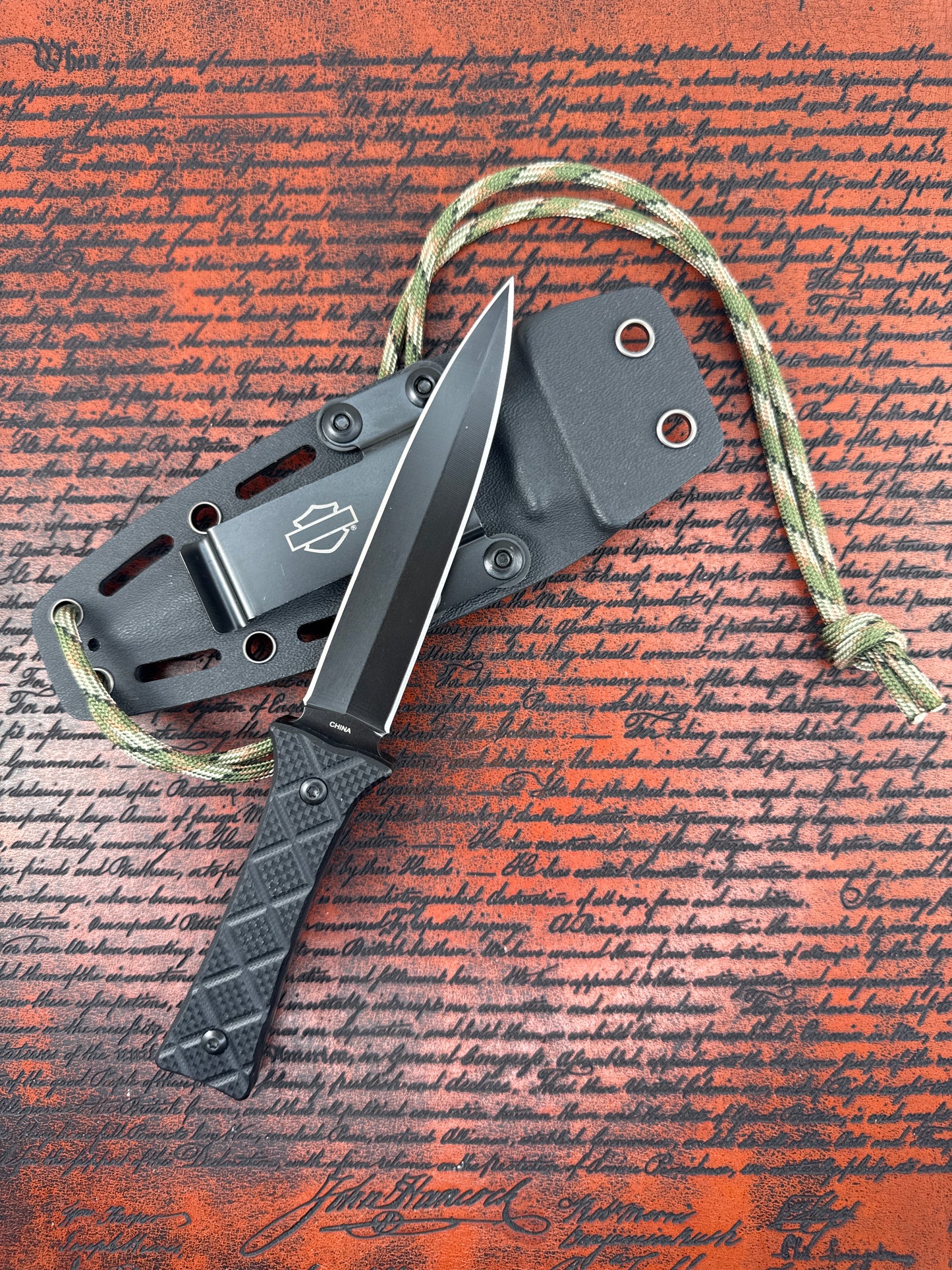 Harley Davidson Tec X ( neck knife )