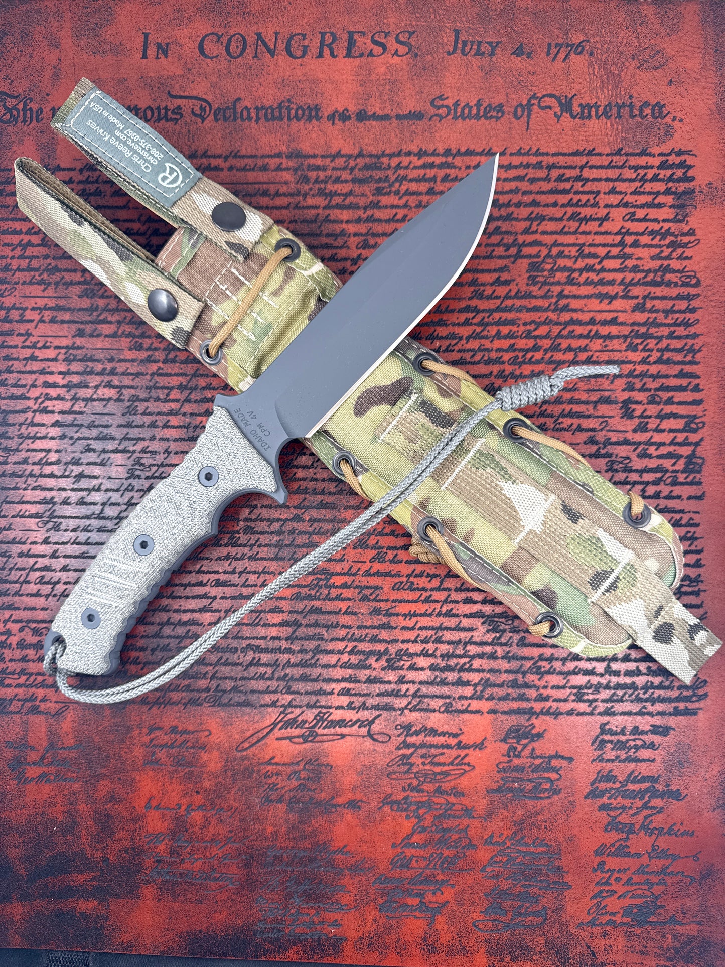 Chris Reeves ( NEW WITH SHEATH AND BOX )