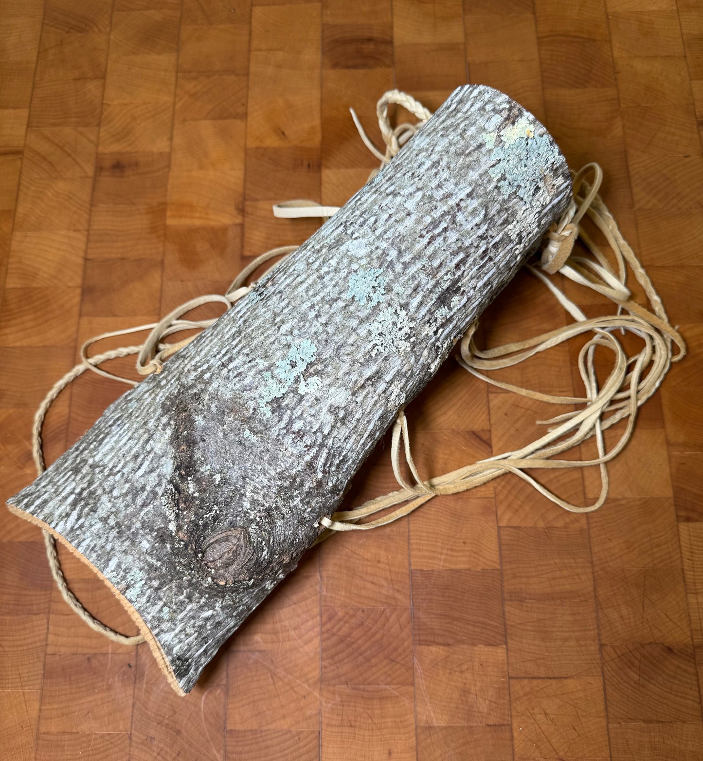 one of a kind Poplar bark bag Hand crafted