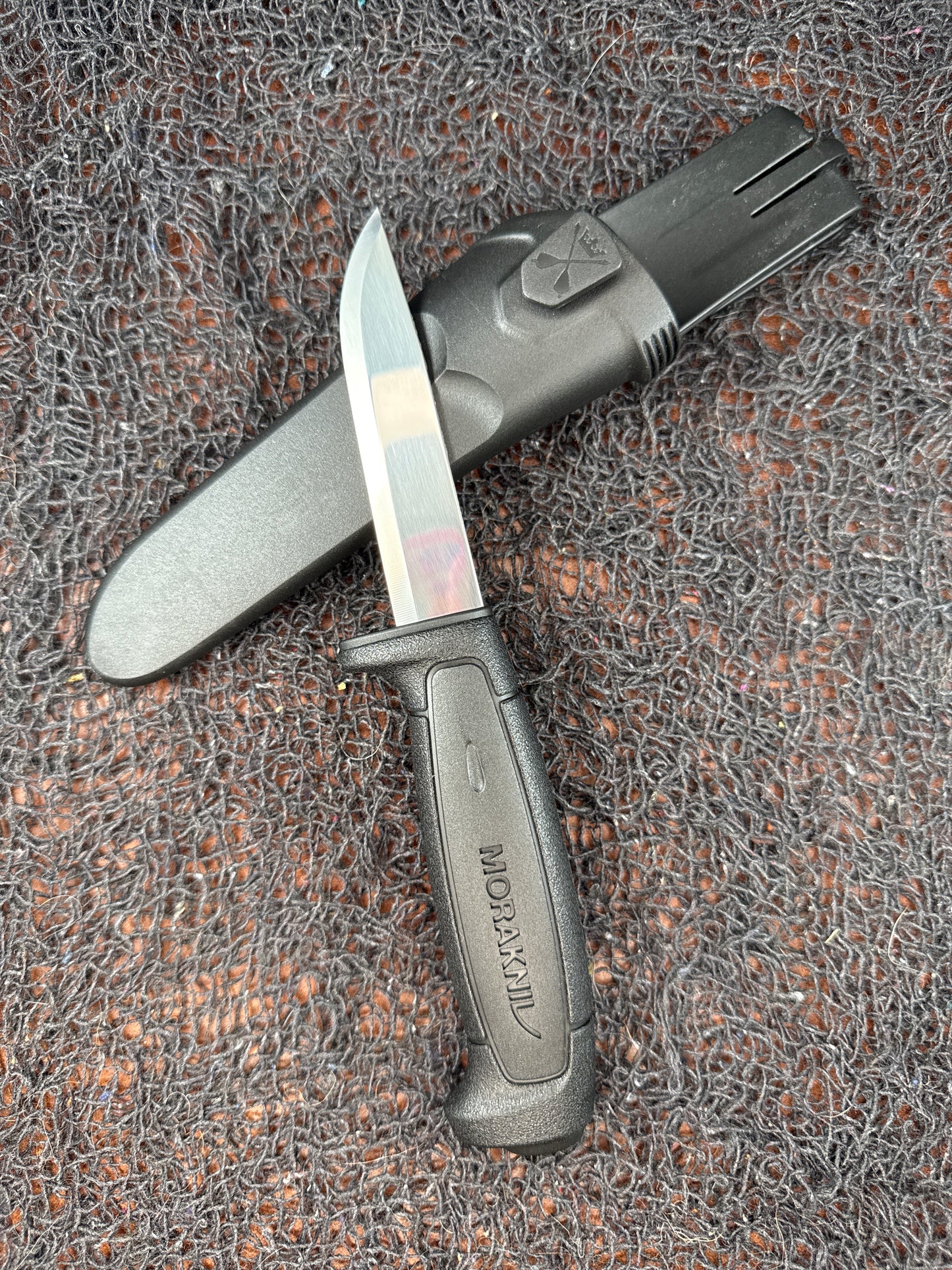 BLACK Mora knife Carbon steel