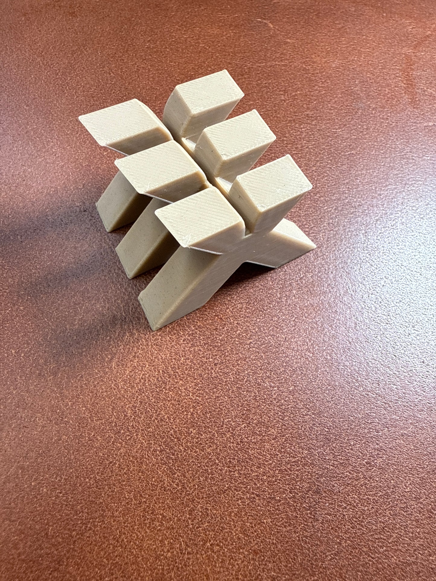 3D printed X single knife rest