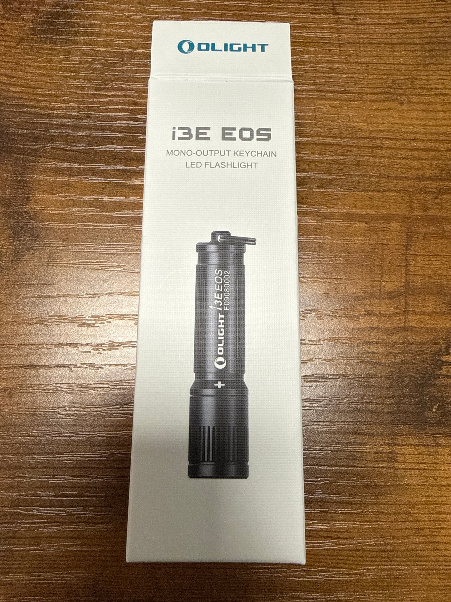 i3E EOS Keychain Flashlight Black