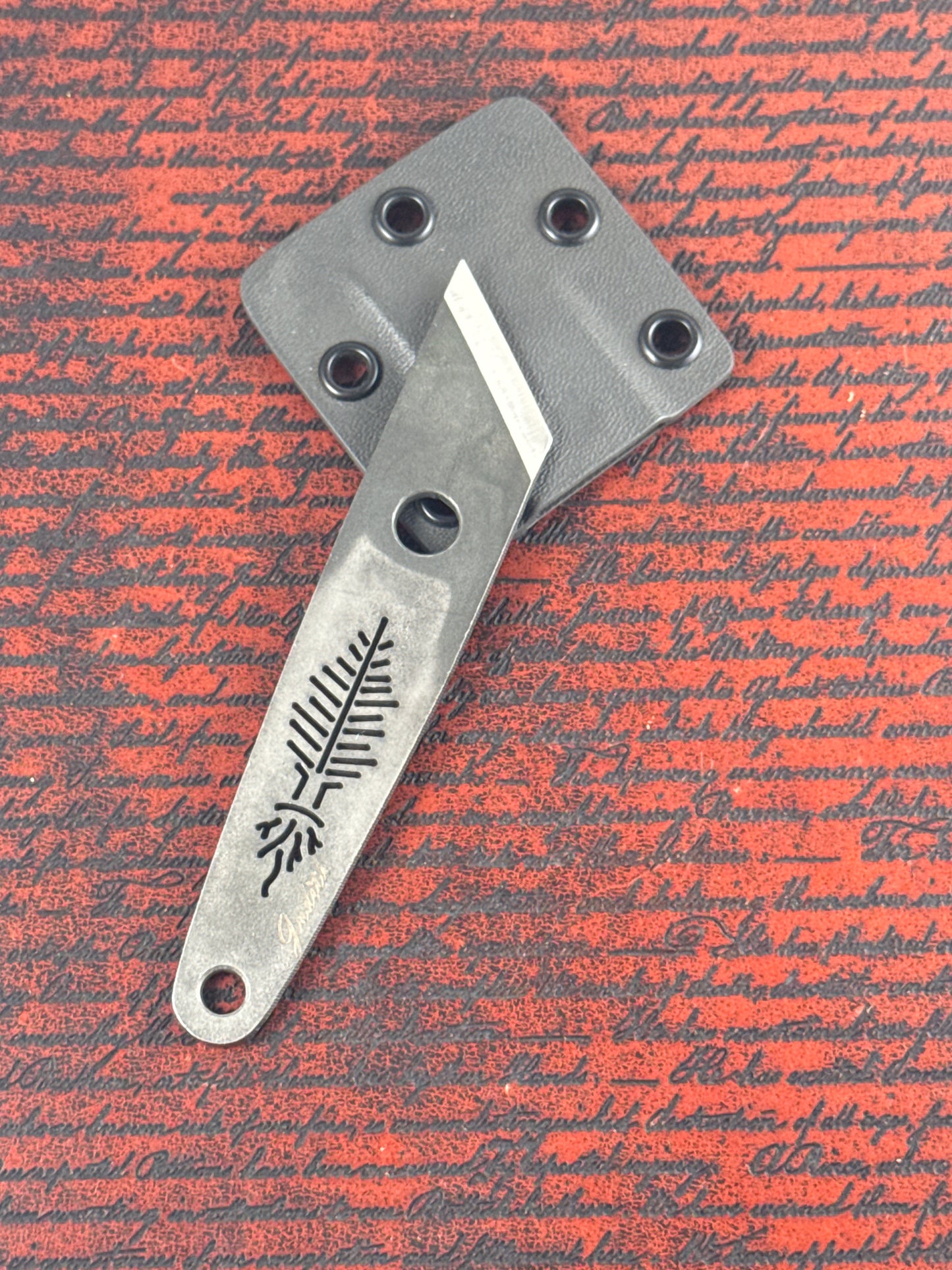 Flatwoods Gray Sheath ( Neck knife )