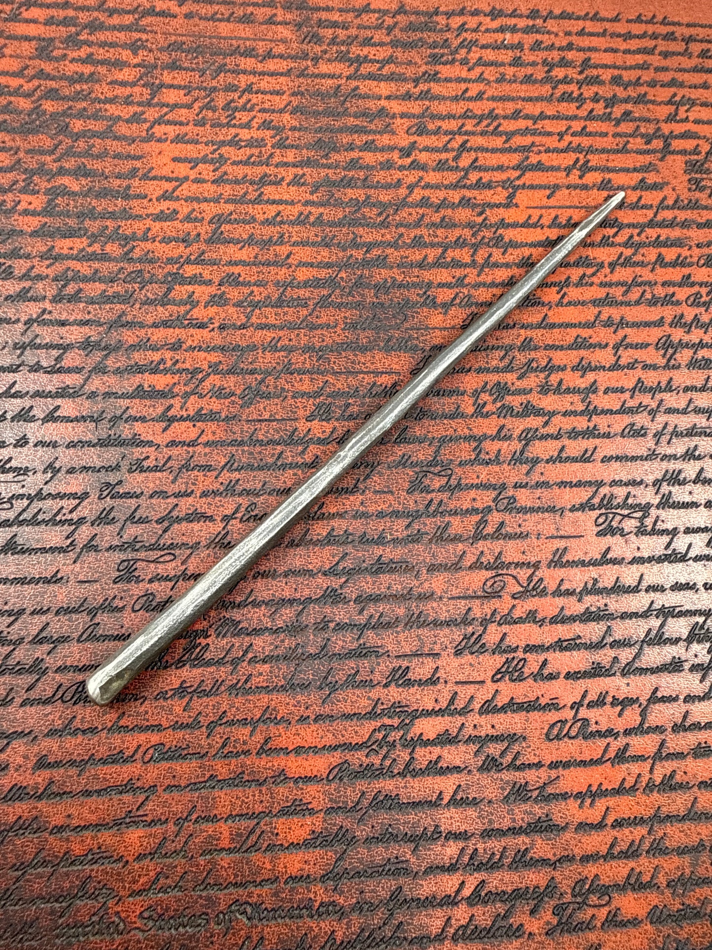 Straight hair pin