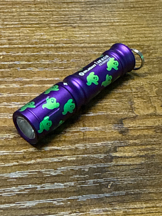 i3E EOS Keychain Flashlight Purple