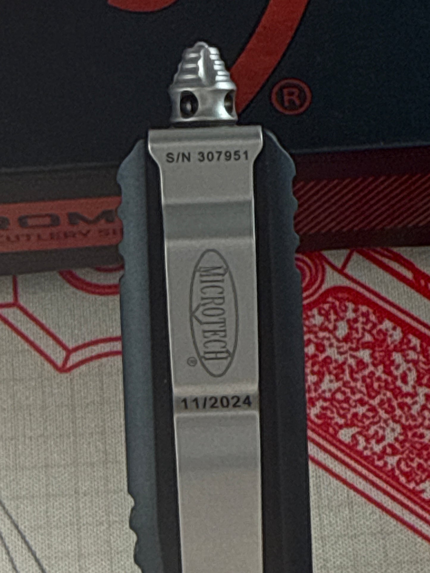 Microtech Ultratech ( pre owned never carried )