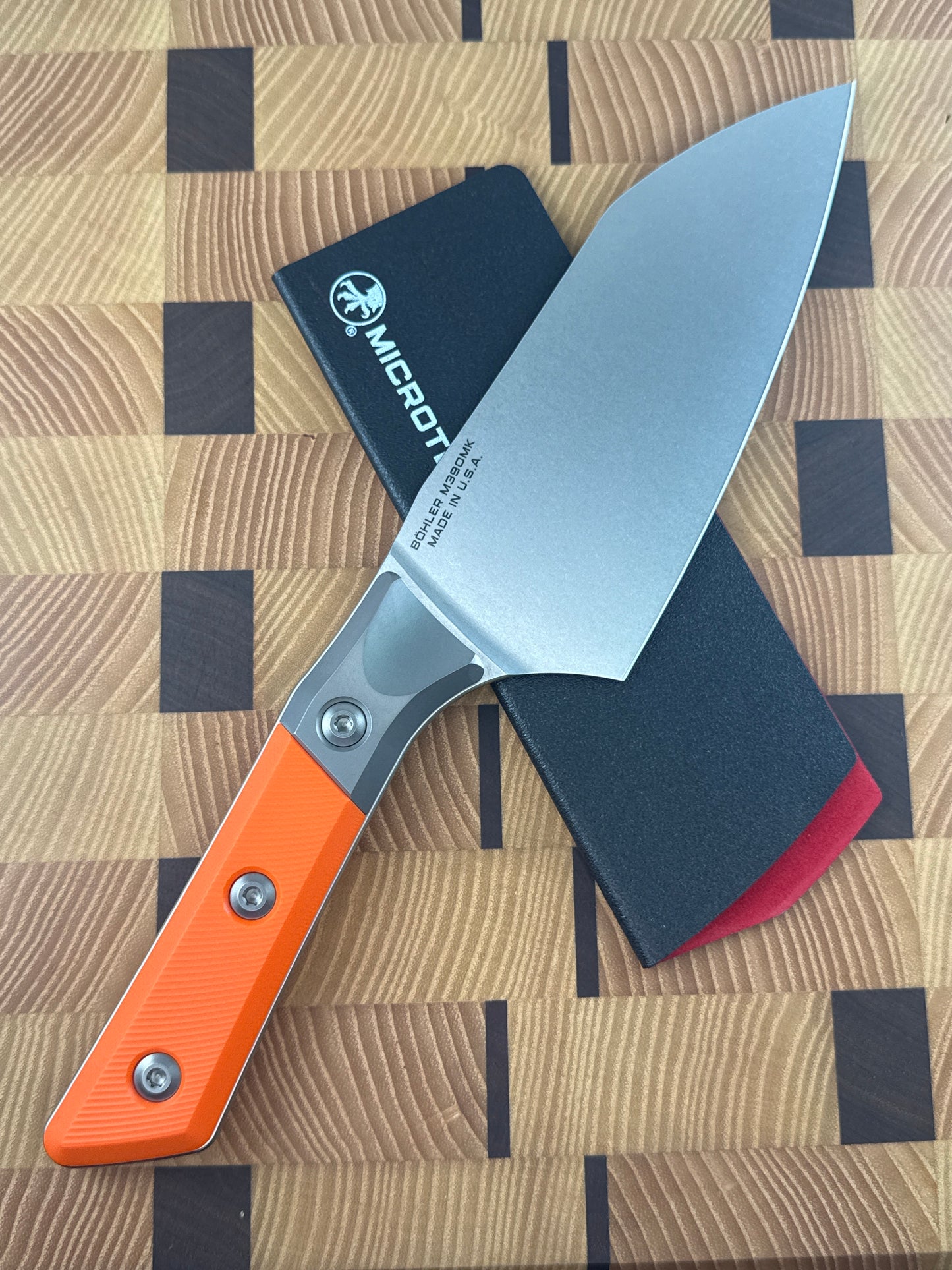 Microtech 6” Santoku ( New with box & edge protector)