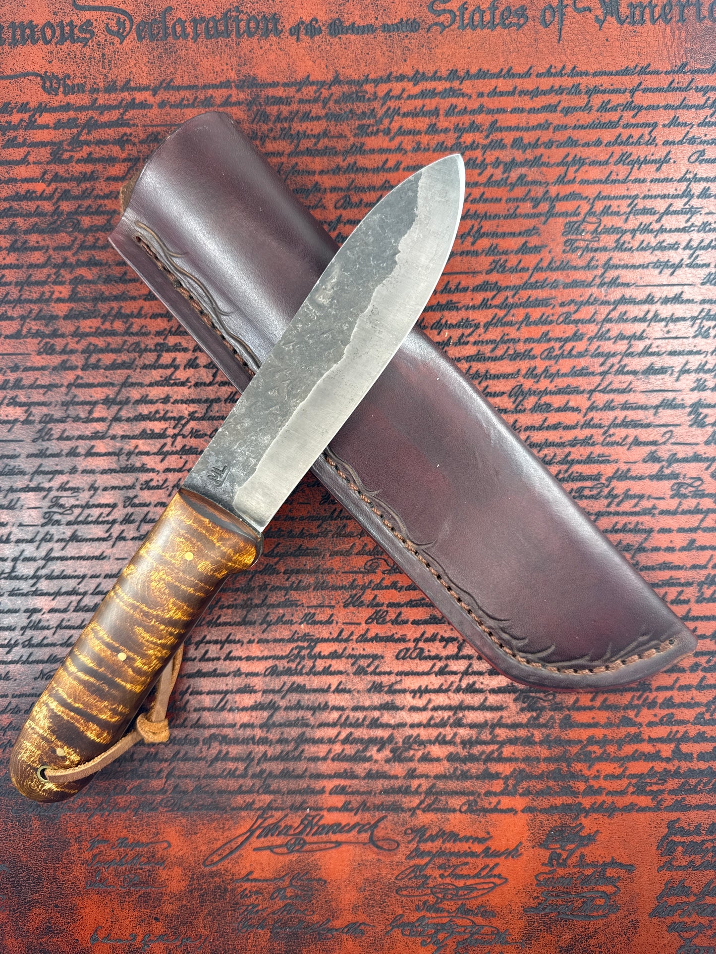 ML kephart with leather sheath and care info ( No box )