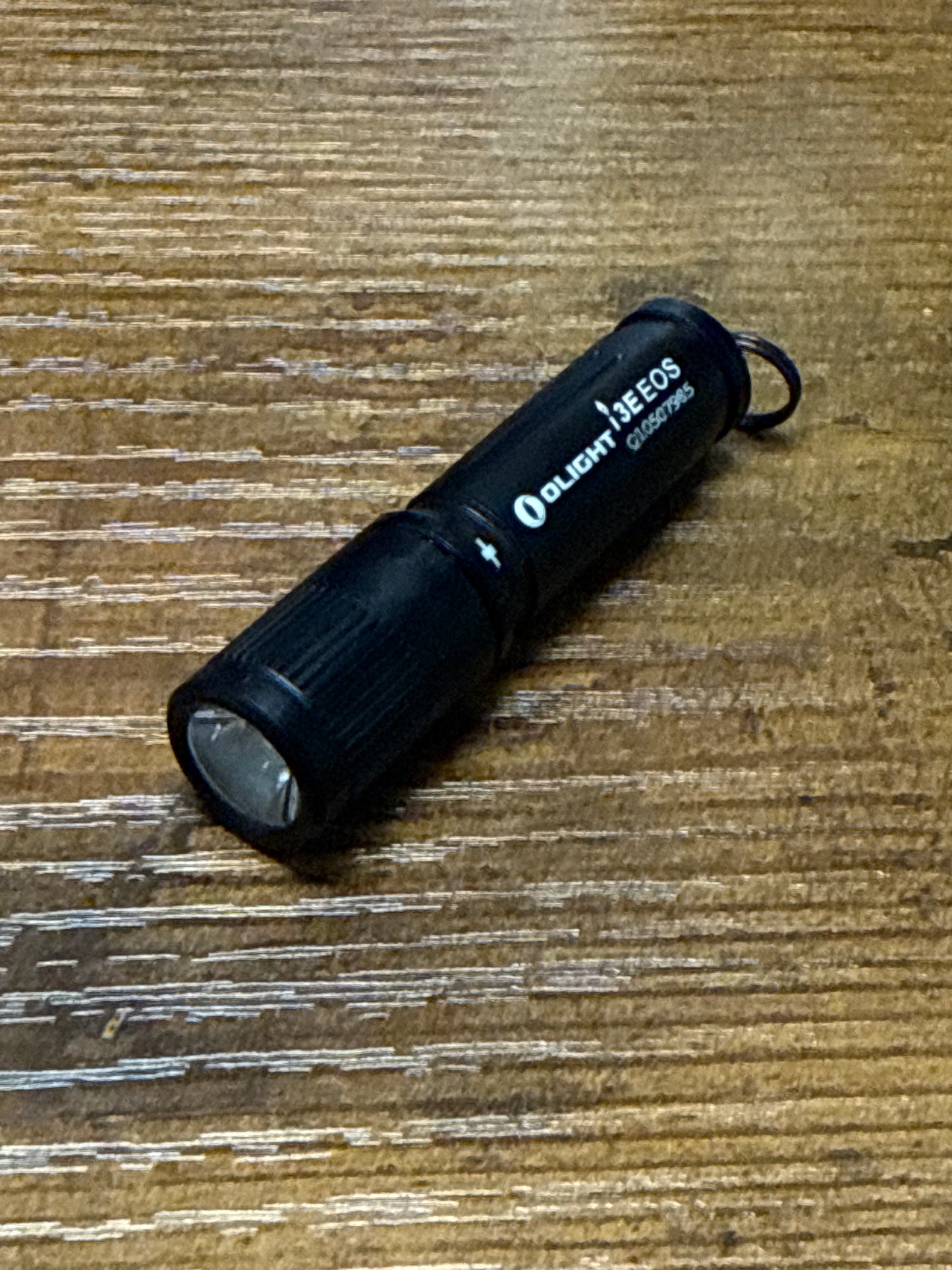 i3E EOS Keychain Flashlight Black