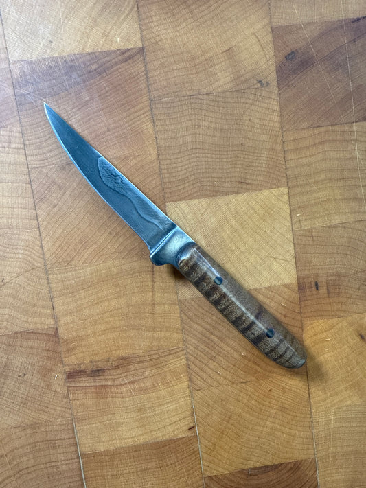 Sanmai Damascus paring knife