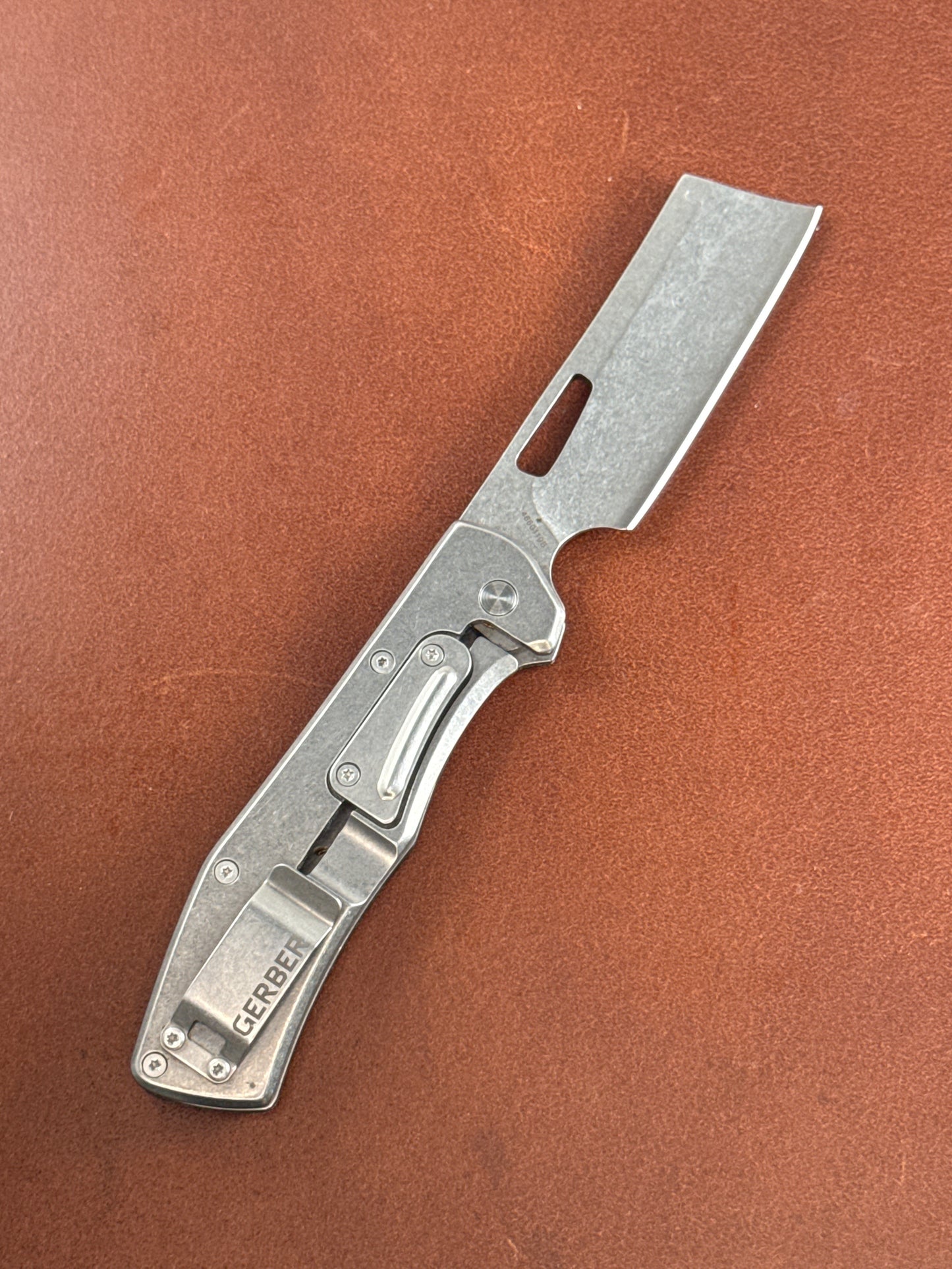 Gerber flatiron cleaver ( Used without Box )