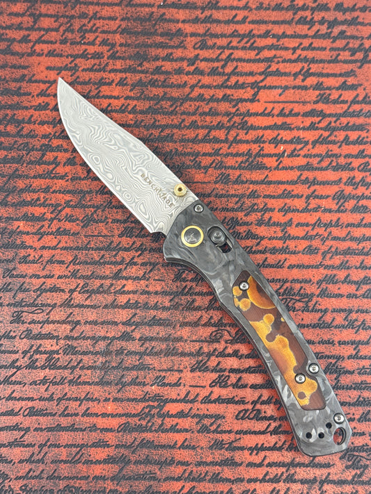 Benchmade gold class mini crooked river ( used without box )