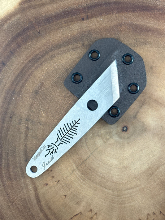 Flatwoods Brown Sheath ( Neck Knife )