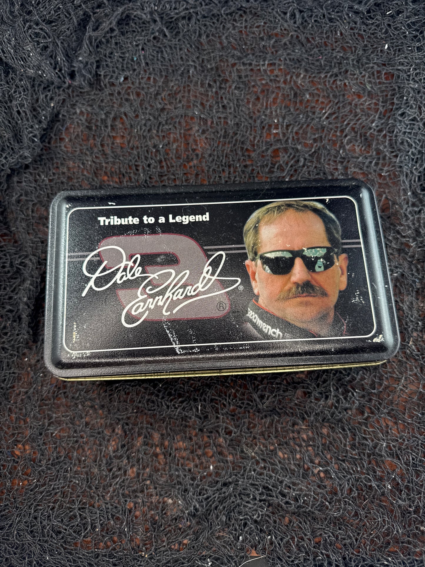 Dale Earnhardt #3 folder with Tin