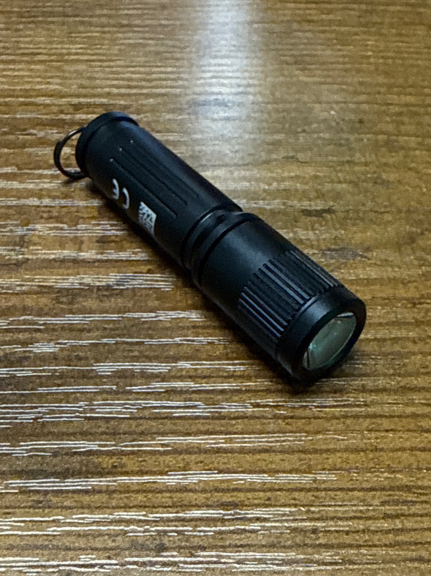 i3E EOS Keychain Flashlight Black