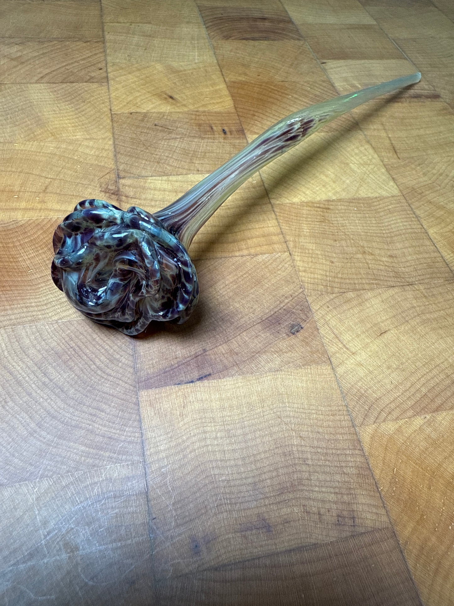 Small glass rose