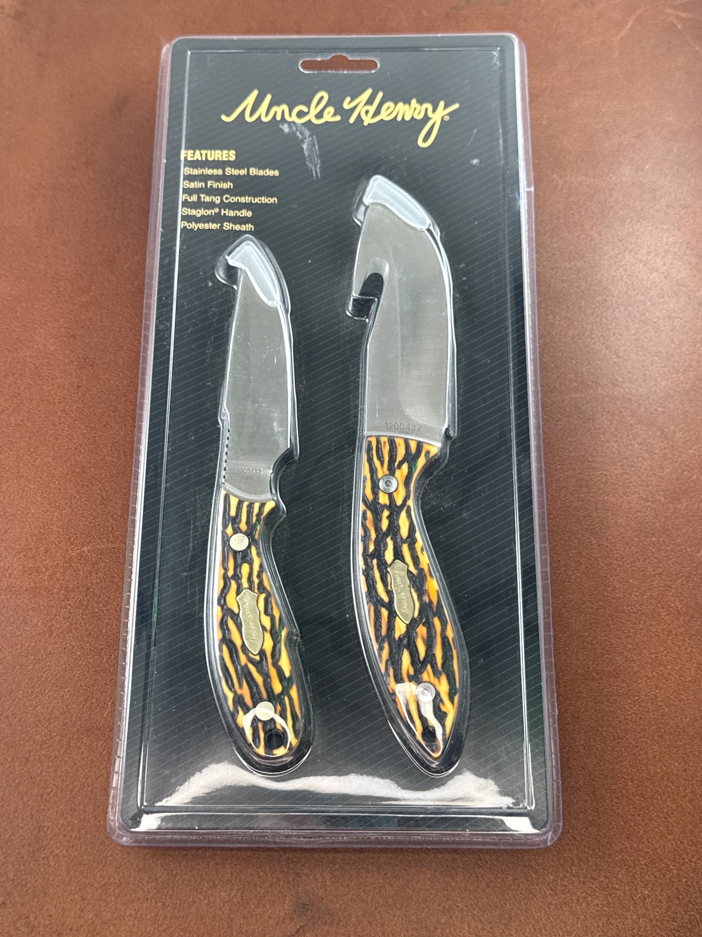 Uncle Henry two pack ( New in OG packaging )