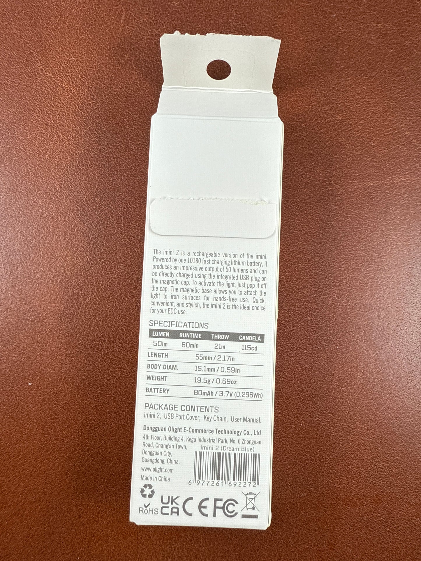 OLIGHT IMINI 2 ( NEW WITH BOX )