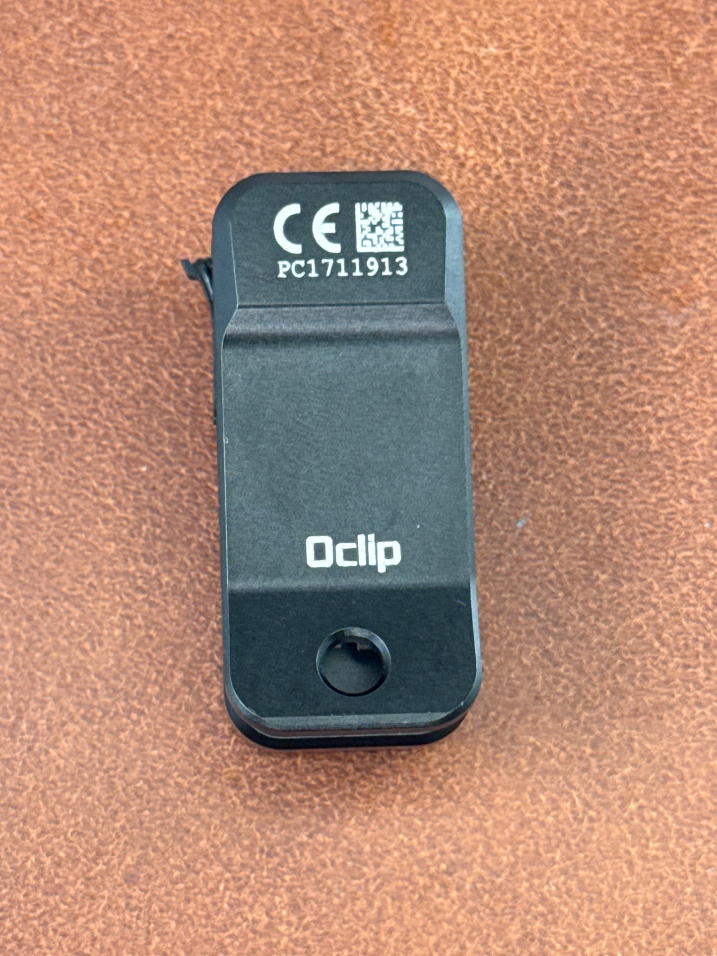 Oclip Clip Light with White and Red Light Black