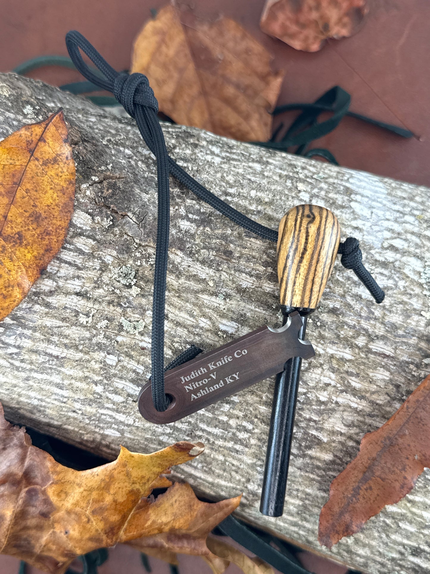 Zebra Wood Fire Starter