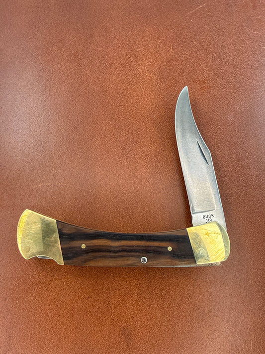 Buck 110 ( Used with leather case No Box )