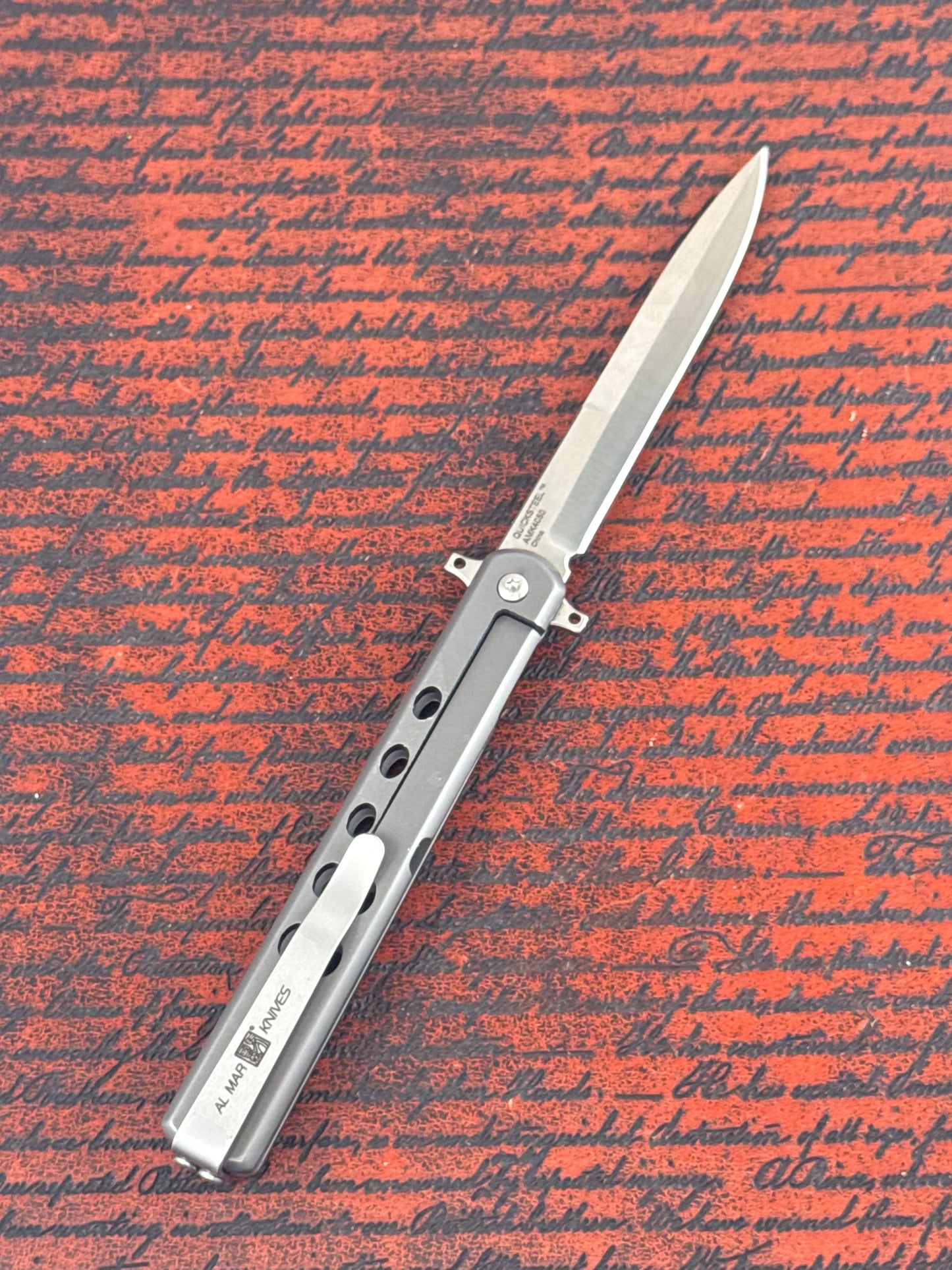 AL MAR KNIVES Quick Steel ( New with Box )