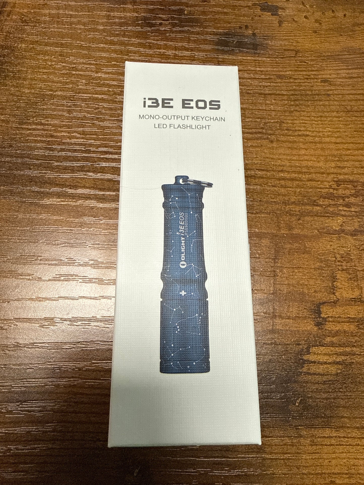i3E EOS Keychain Flashlight Astral Cobalt