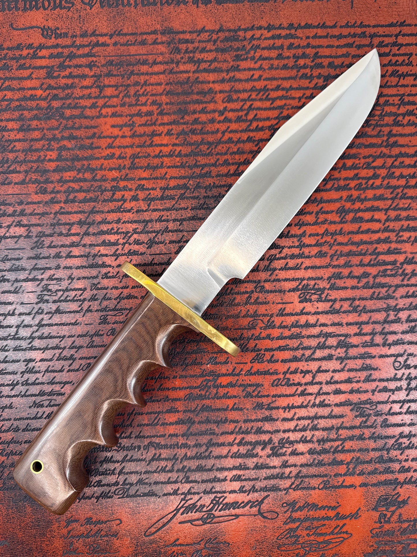 Randall Made model #14 ( with leather sheath and Blue sheath cover )