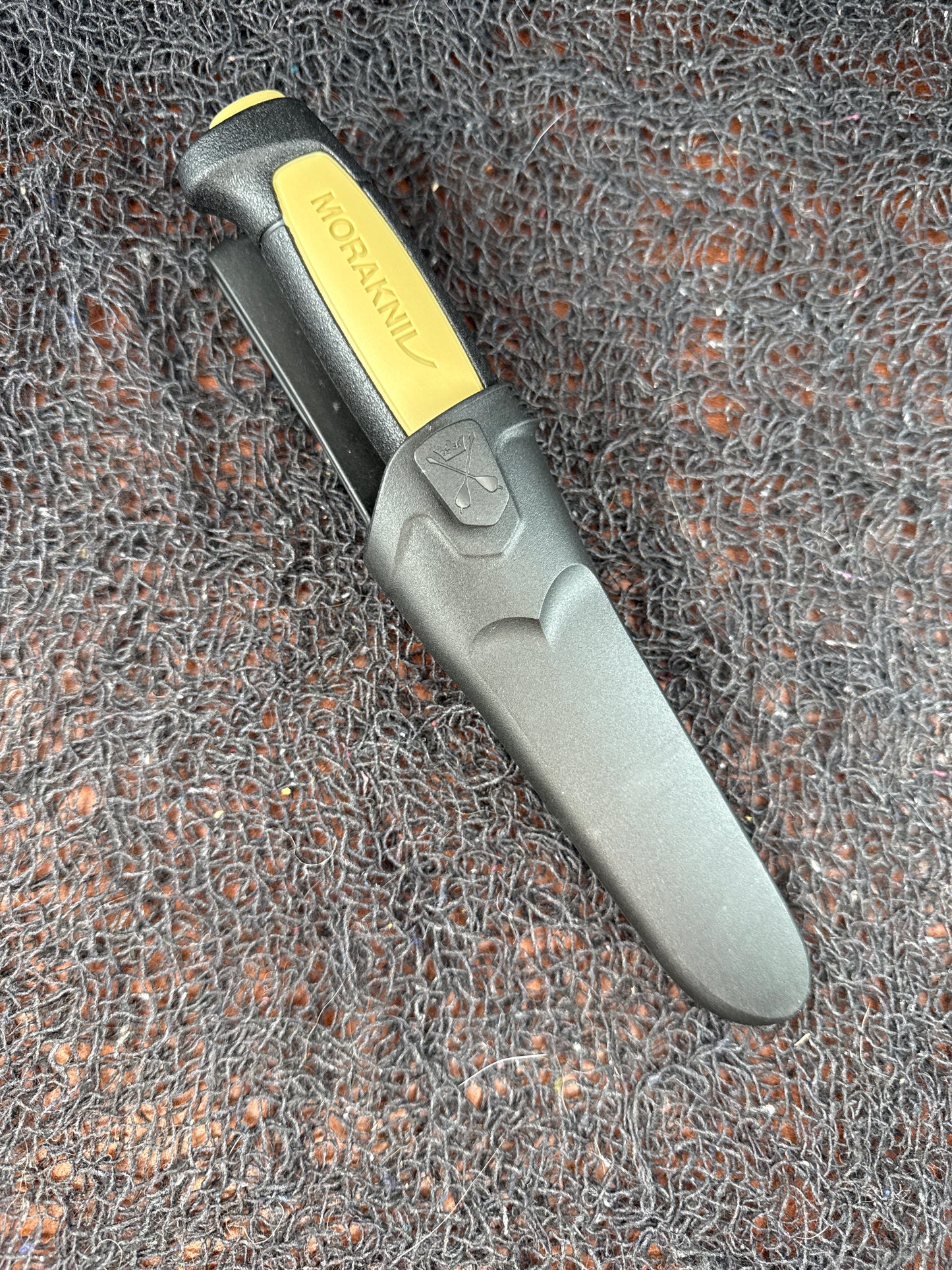 BLACK AND TAN Mora knife Carbon steel