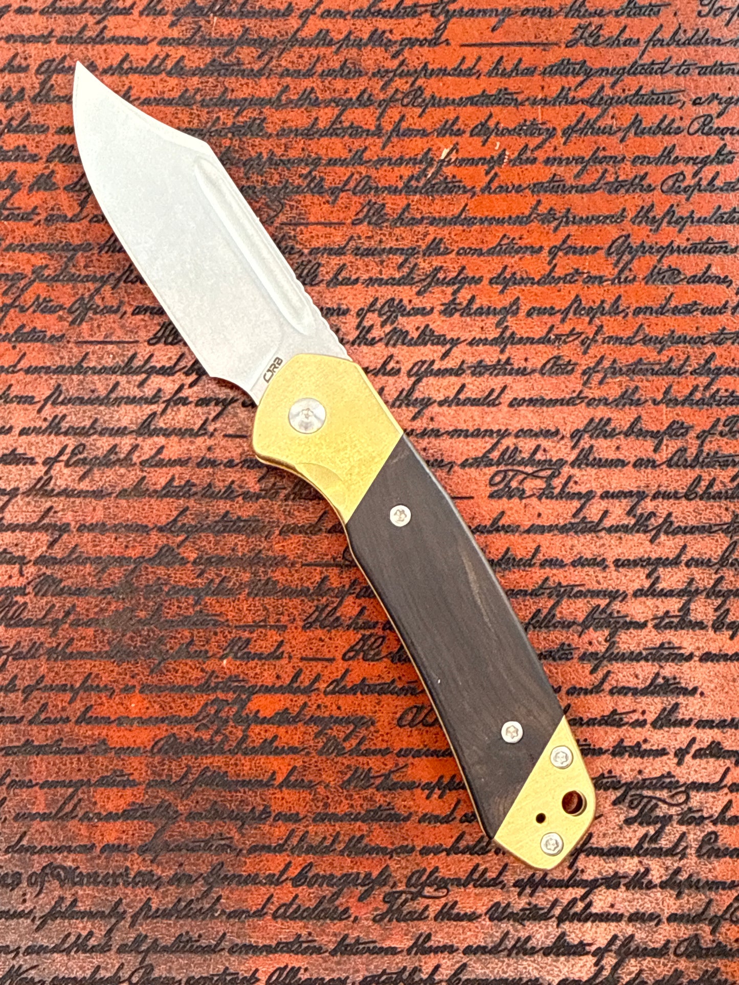 CJRB Bowie pyrite ( New with Box )