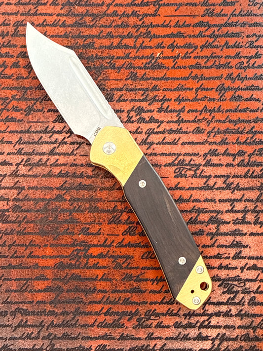 CJRB Bowie pyrite ( New with Box )