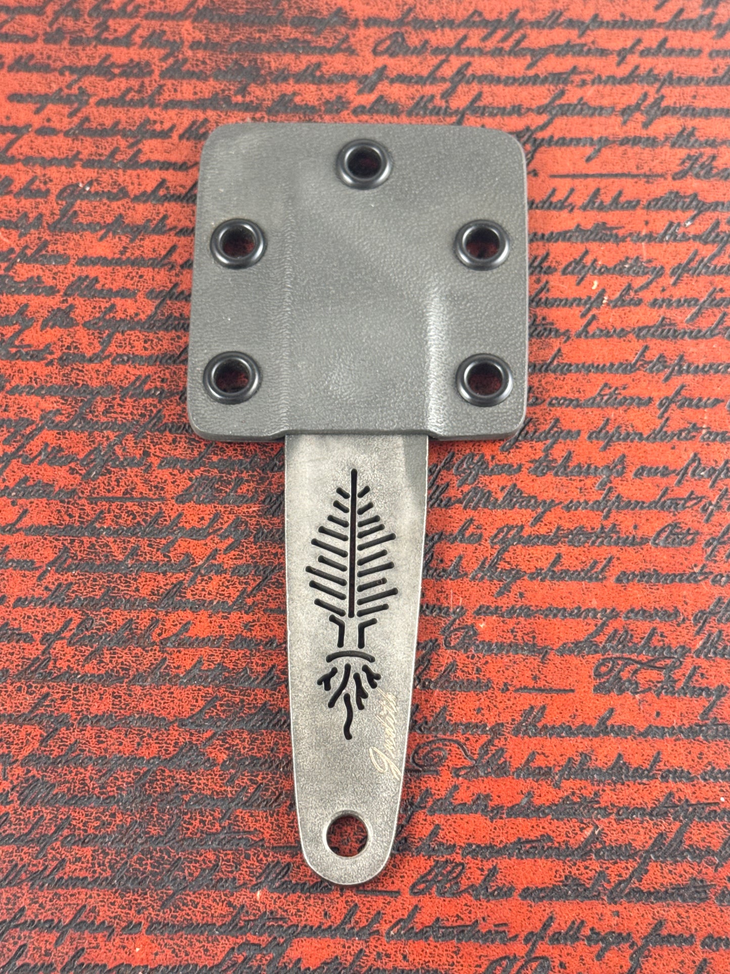 Flatwoods Gray Sheath ( Neck knife )