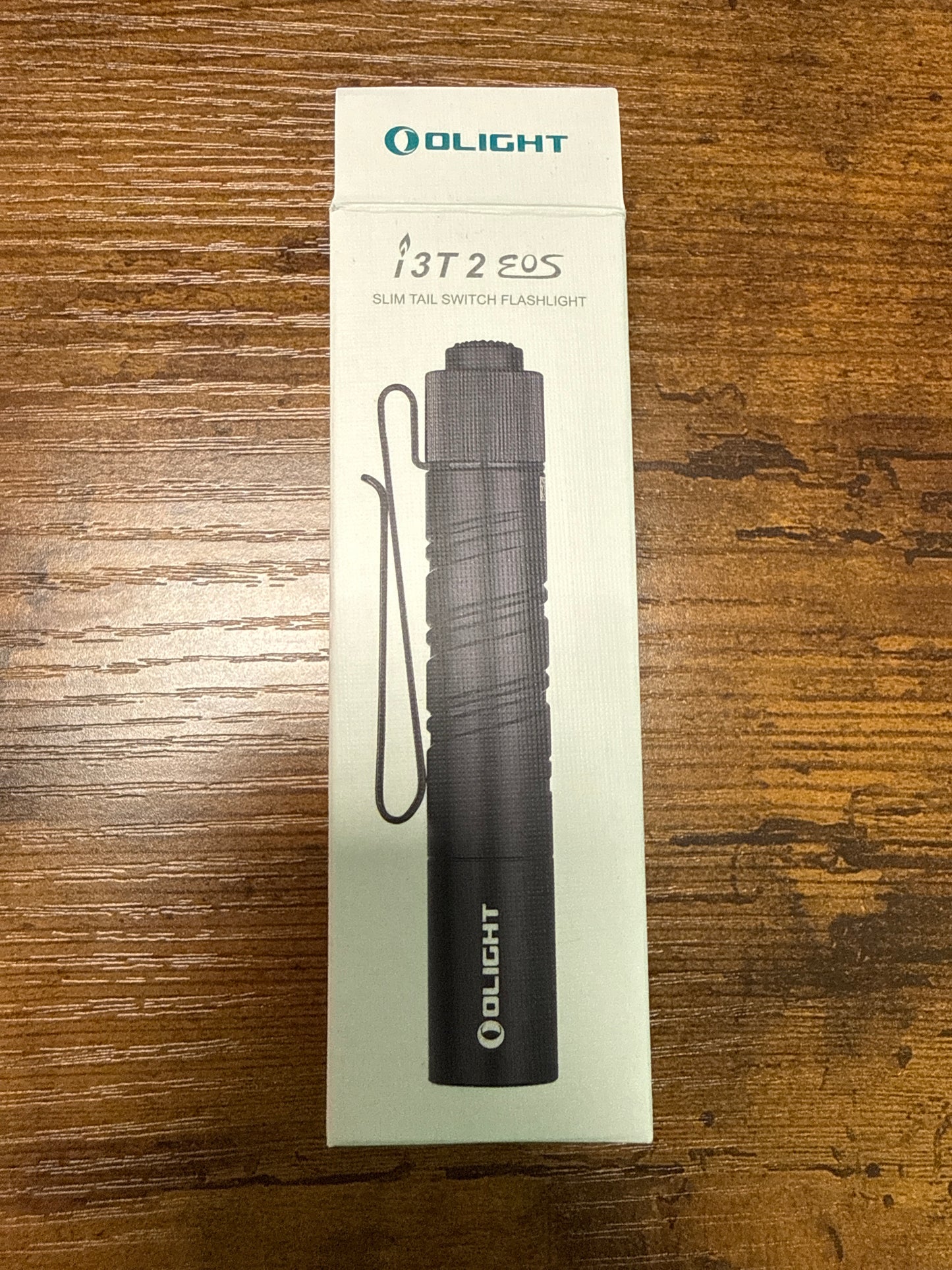 i3T 2 EOS Small EDC Flashlight Black