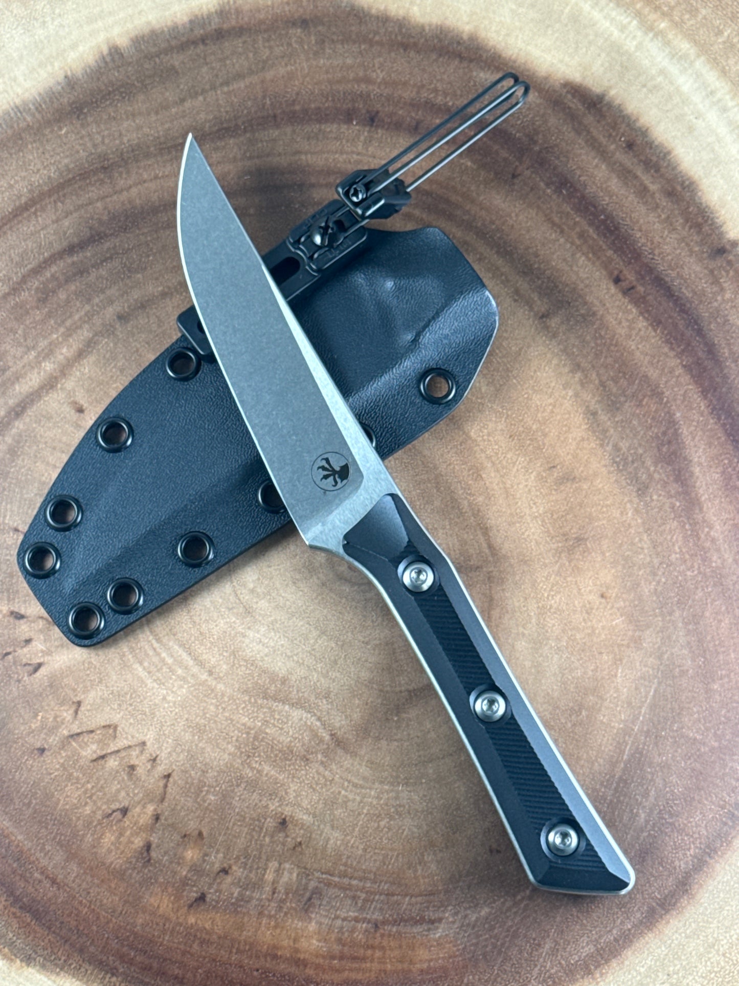 Microtech Single Steak Knife with Sheath ( New without Box )