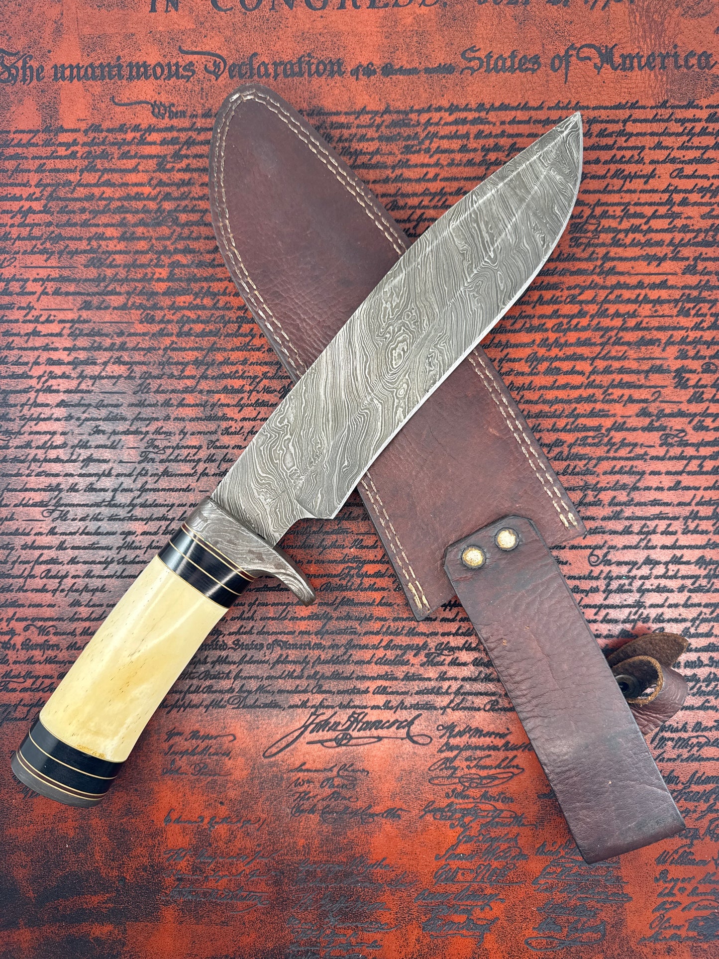 ACE BOWIE ( NEW WITH SHEATH AND BOX )