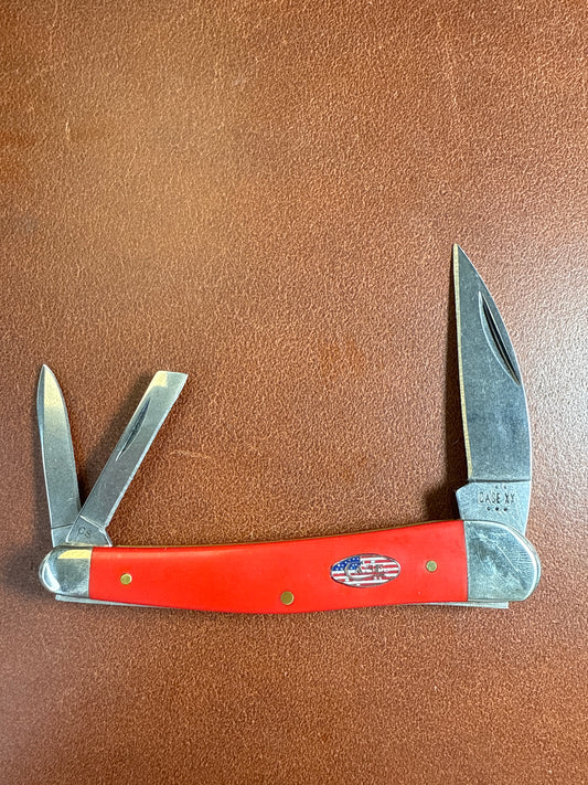 American workman Red smooth seahorse whittler