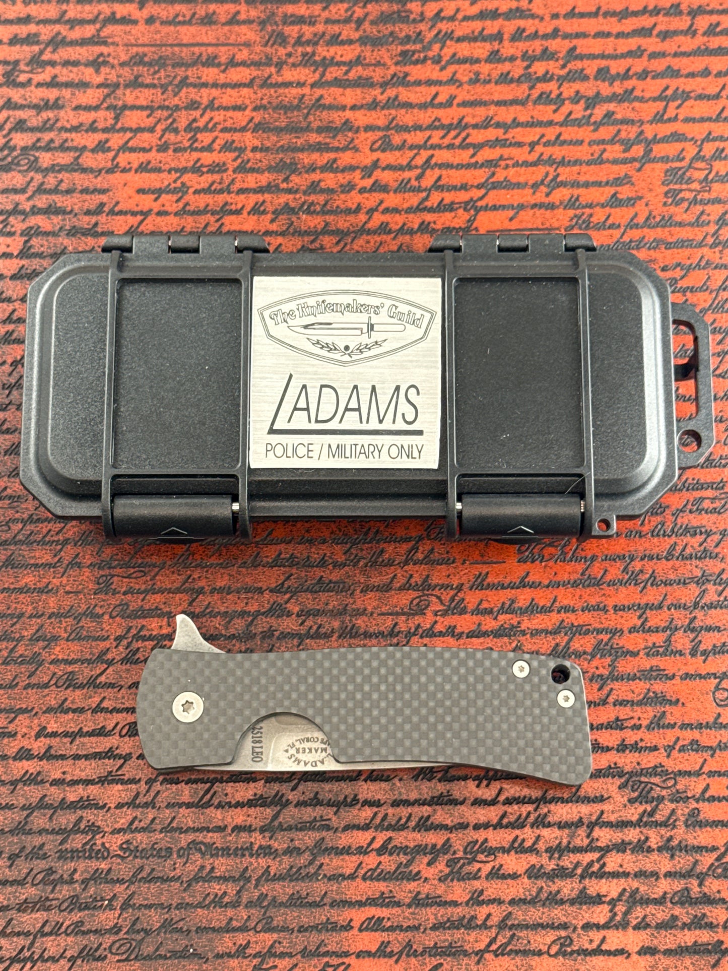 L.Adams ( like new pre owned with case )