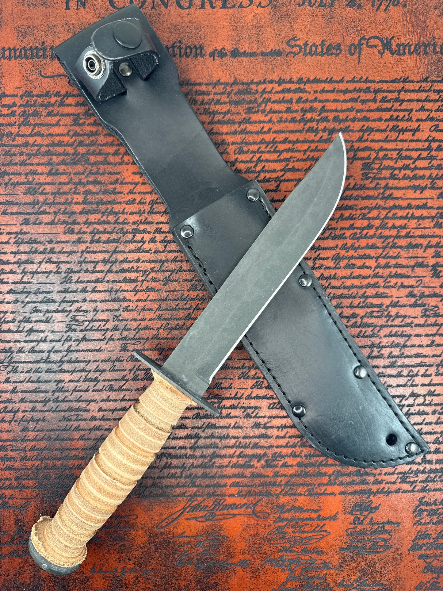 Ontario Knife Company ( used with box and sheath )