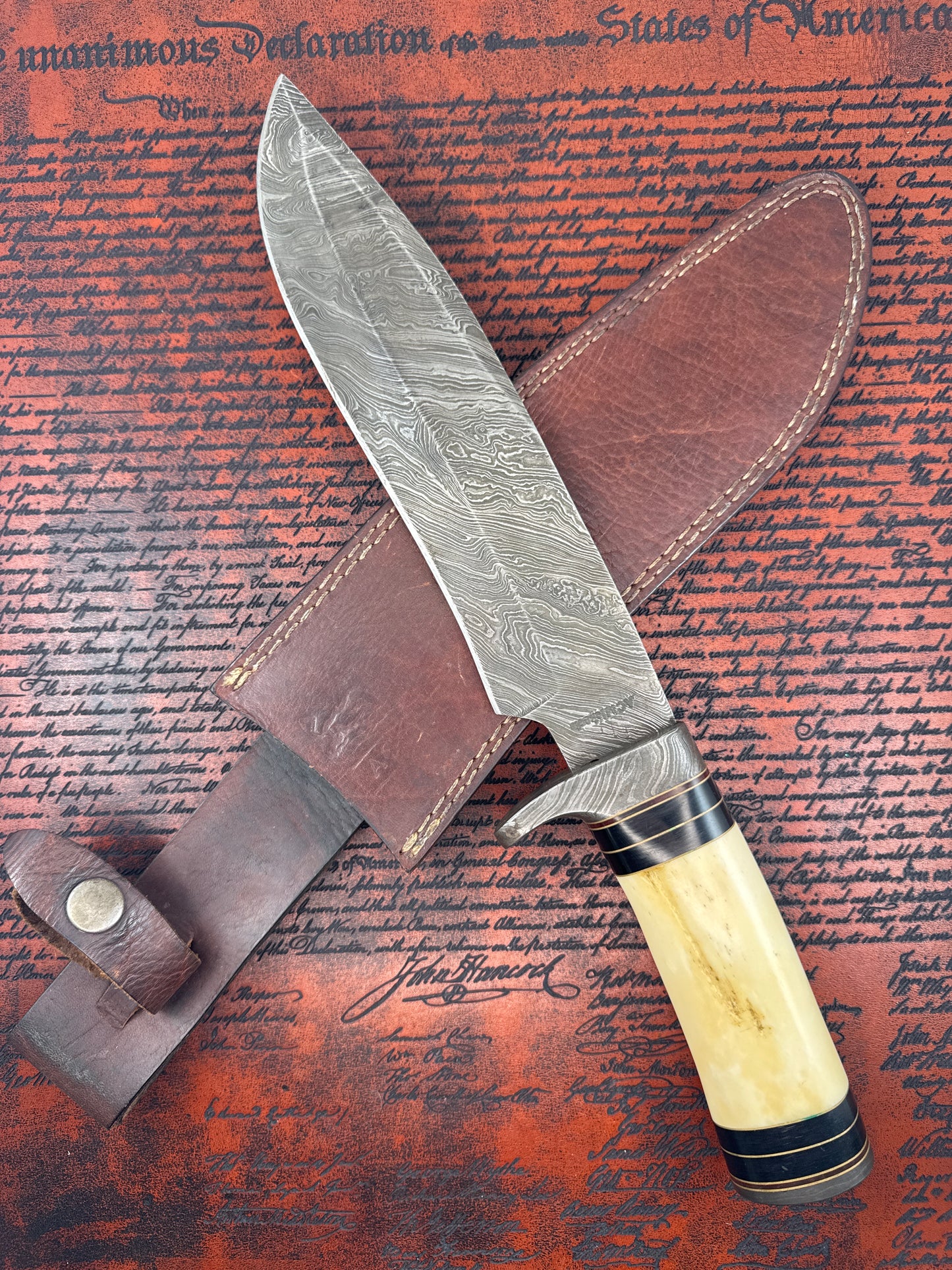 ACE BOWIE ( NEW WITH SHEATH AND BOX )
