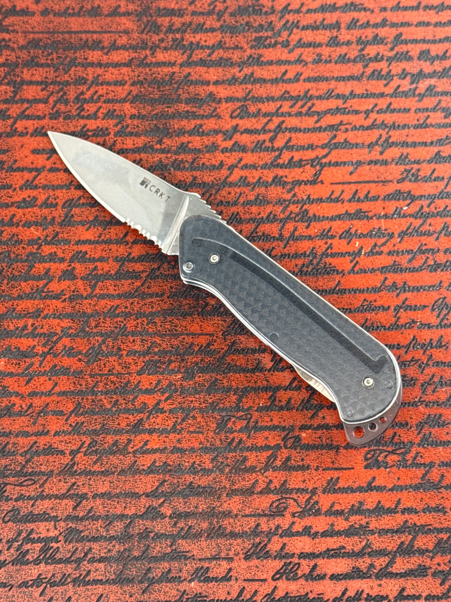 Crkt Rollock Black ( like new with box )