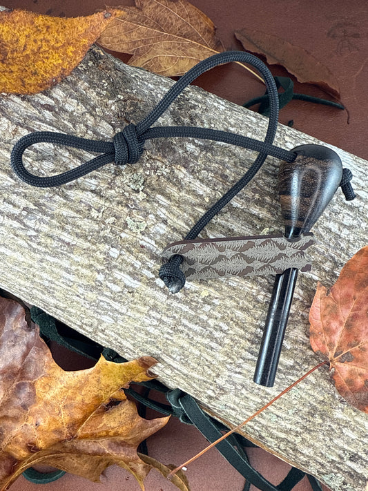 Ziricote Wood Fire Starter