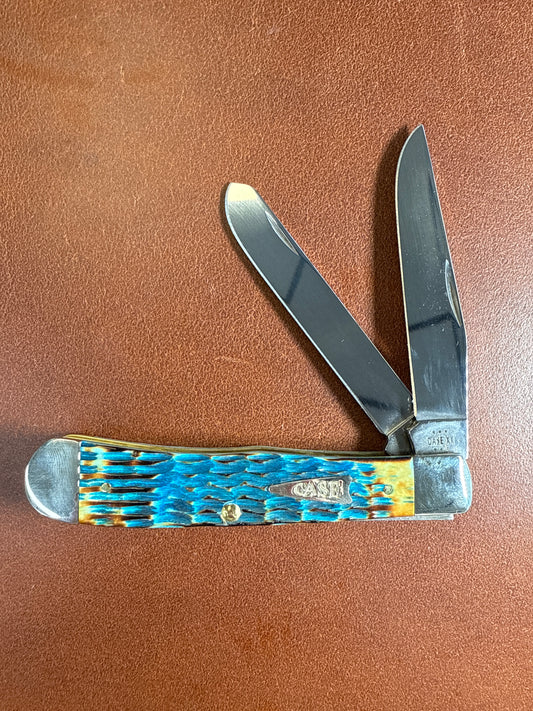 Sky blue bone Crandall jig trapper